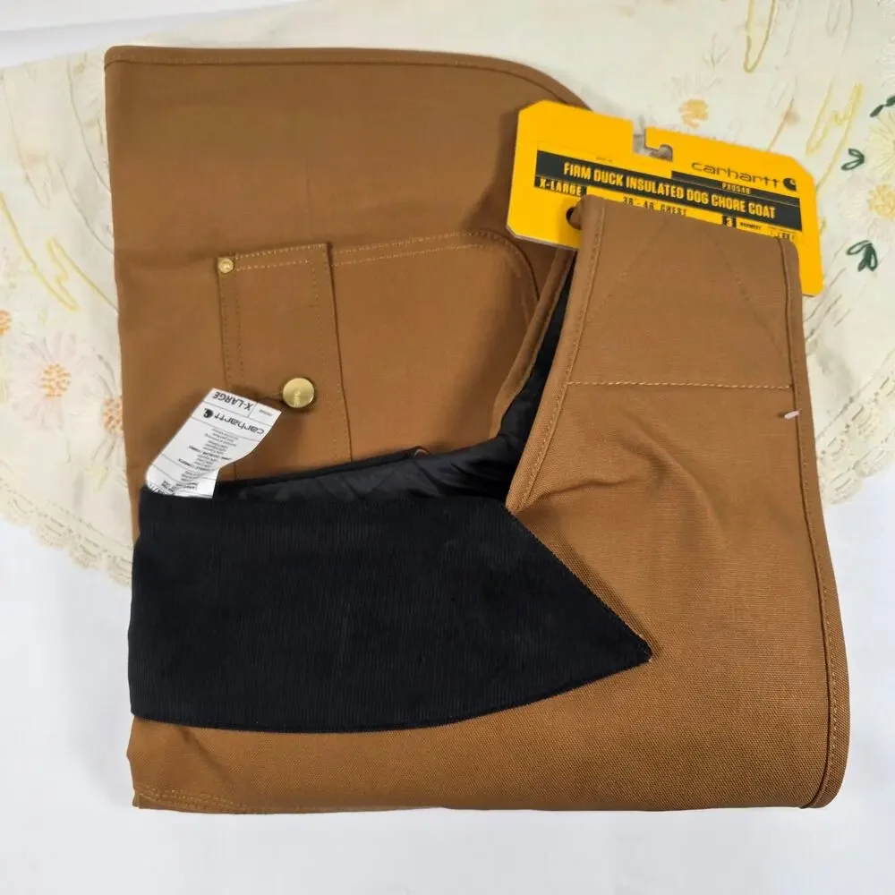Carhartt Px0548 Firm Duck Insulated Dog Chore Coat X-Large 36